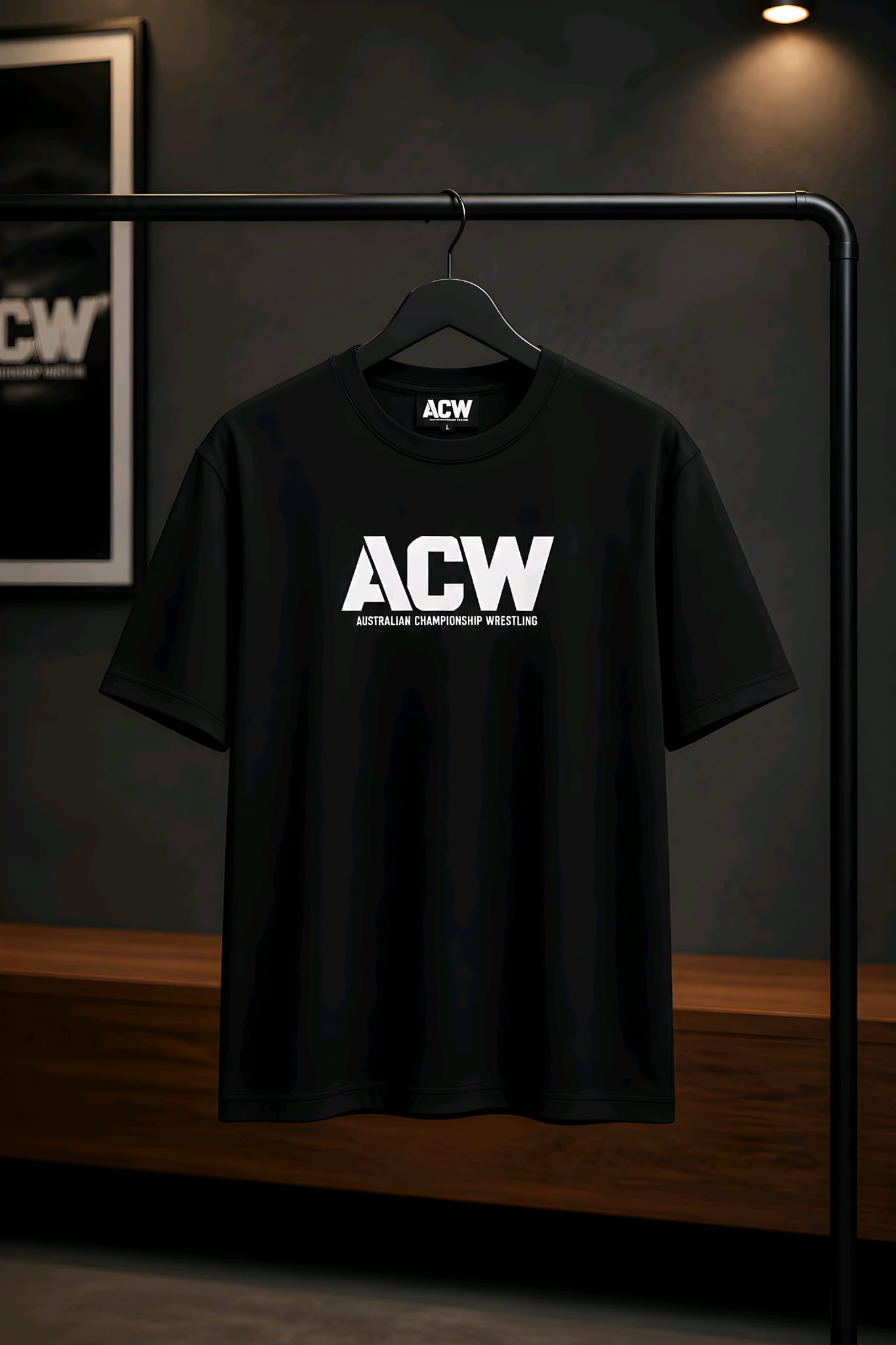 ACW AUTHENTIC BLACK T SHIRT